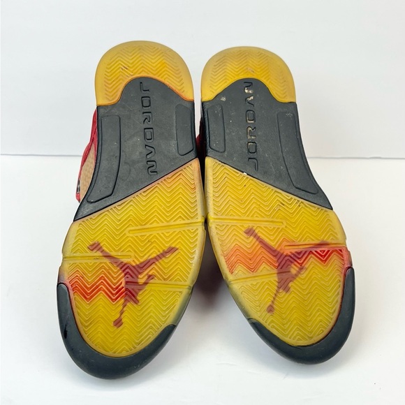 Nike Air Jordan 5 Retro 'Raging Bull' 2021  DD0587-600 Shoes LEGIT Men’s Sz 10.5 - Picture 6 of 8